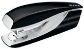 Leitz NeXXt WOW Half Strip Metal Office Stapler 30 Sheet Black - 55021095